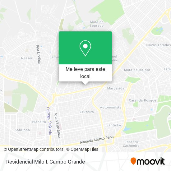 Residencial Milo I mapa