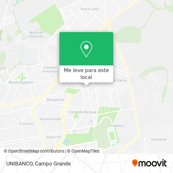 UNIBANCO mapa