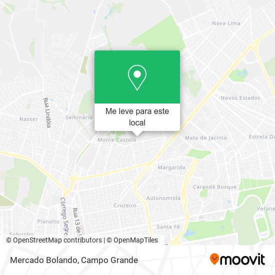 Mercado Bolando mapa