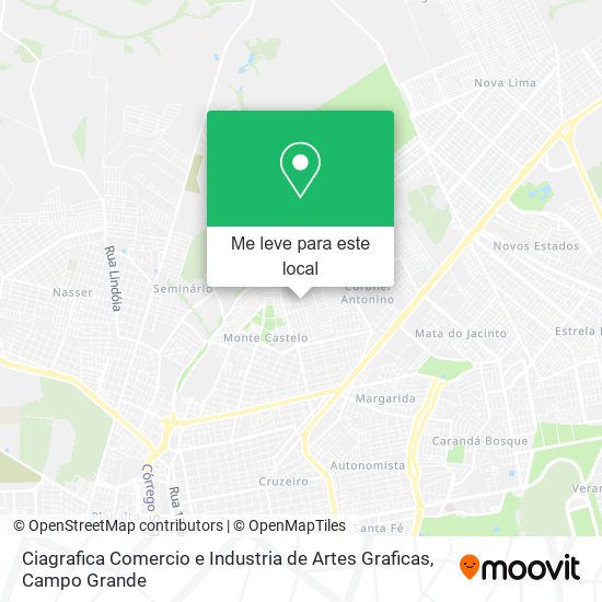 Ciagrafica Comercio e Industria de Artes Graficas mapa