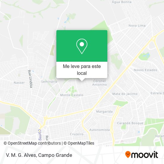 V. M. G. Alves mapa