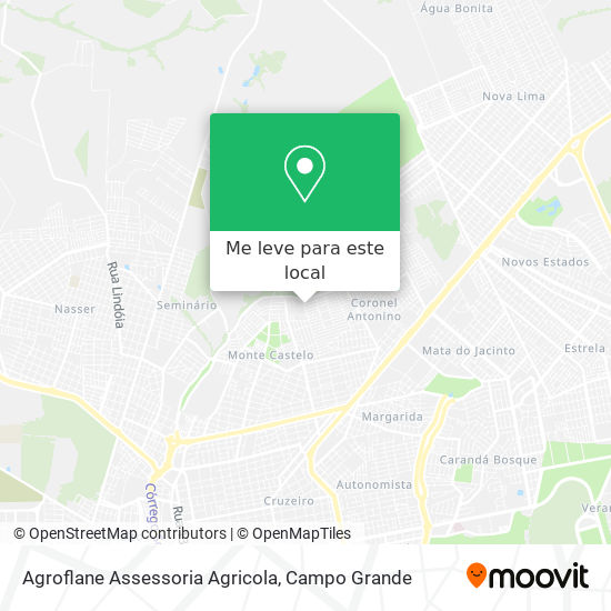 Agroflane Assessoria Agricola mapa