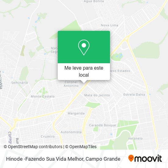 Hinode -Fazendo Sua Vida Melhor mapa