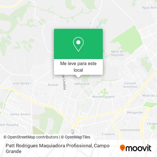 Patt Rodrigues Maquiadora Profissional mapa