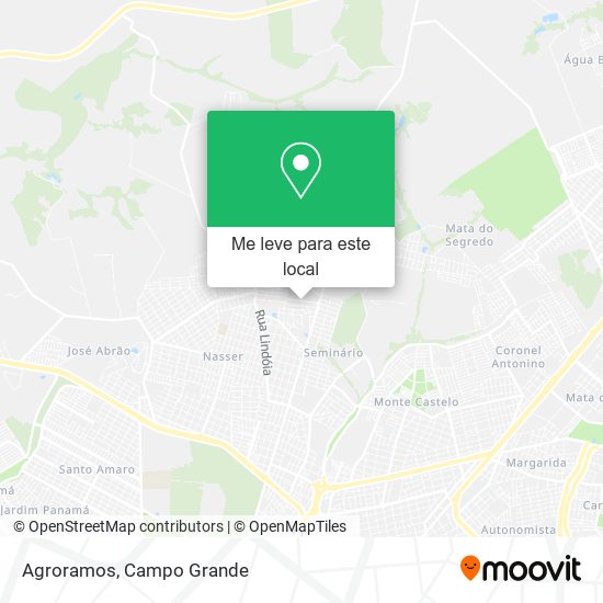 Agroramos mapa