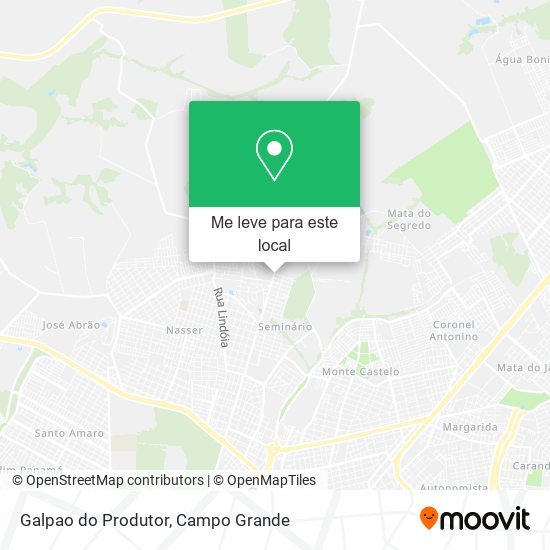 Galpao do Produtor mapa