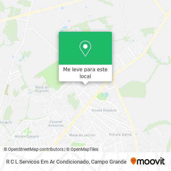 R C L Servicos Em Ar Condicionado mapa