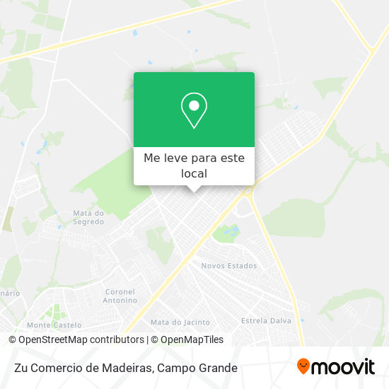 Zu Comercio de Madeiras mapa