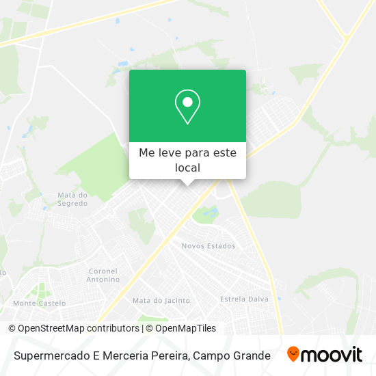 Supermercado E Merceria Pereira mapa