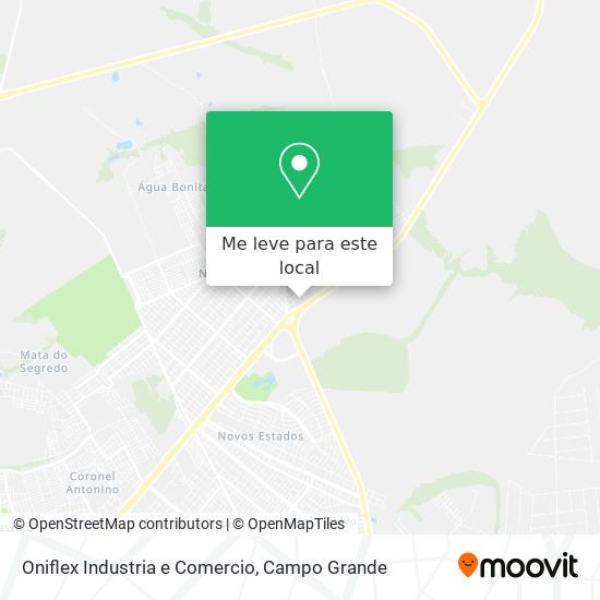 Oniflex Industria e Comercio mapa