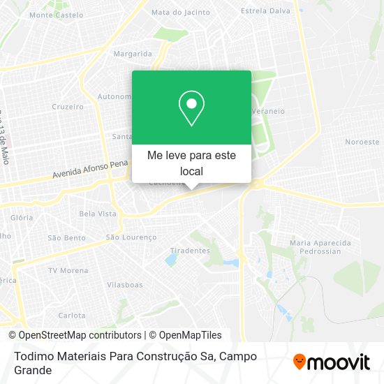 Todimo Materiais Para Construção Sa mapa