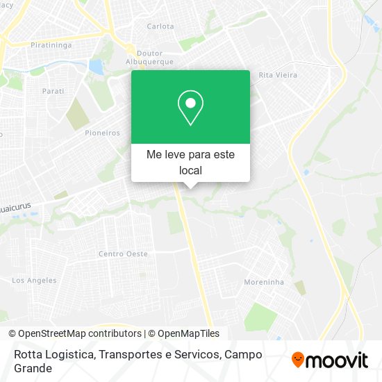 Rotta Logistica, Transportes e Servicos mapa