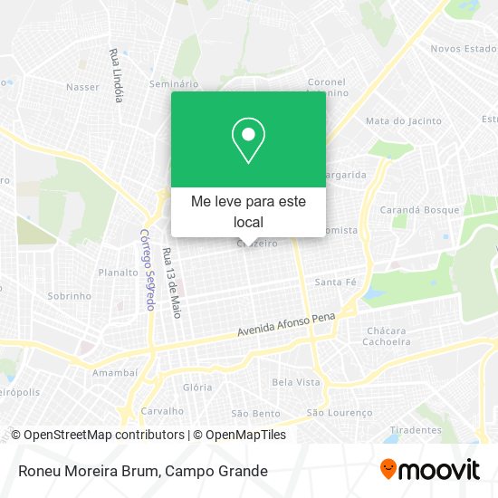 Roneu Moreira Brum mapa