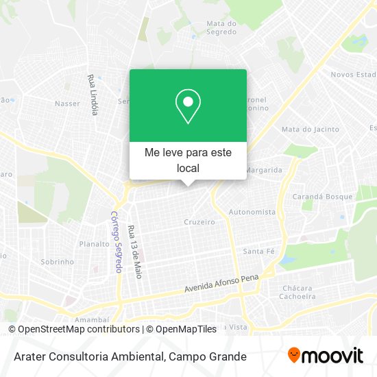 Arater Consultoria Ambiental mapa