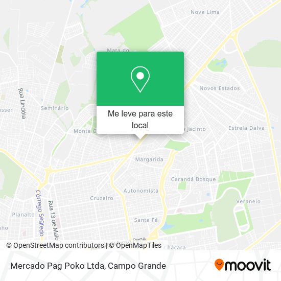 Mercado Pag Poko Ltda mapa