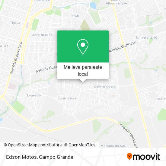 Edson Motos mapa