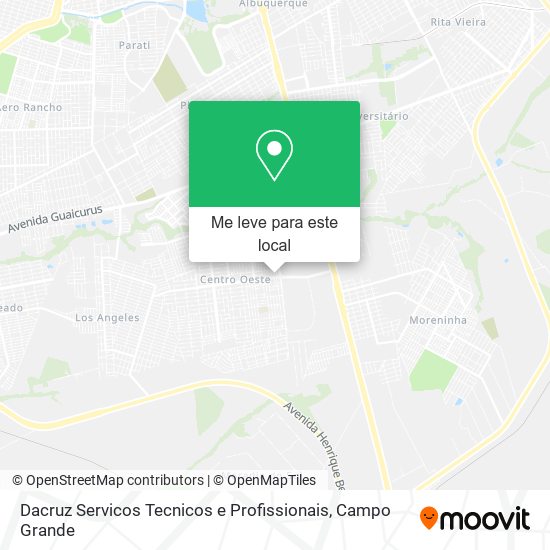 Dacruz Servicos Tecnicos e Profissionais mapa