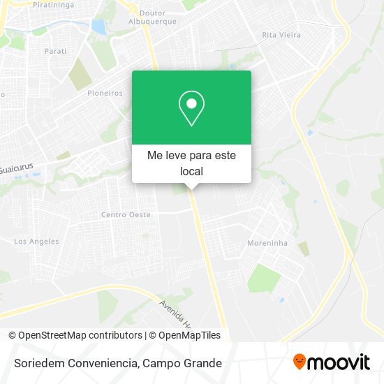 Soriedem Conveniencia mapa