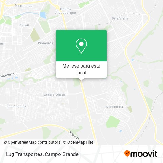 Lug Transportes mapa