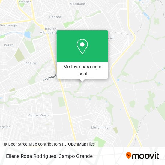 Eliene Rosa Rodrigues mapa