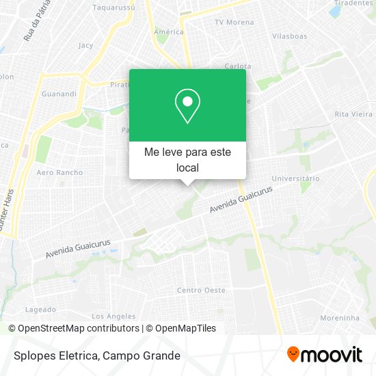 Splopes Eletrica mapa