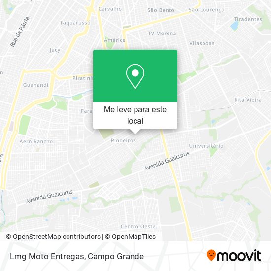 Lmg Moto Entregas mapa