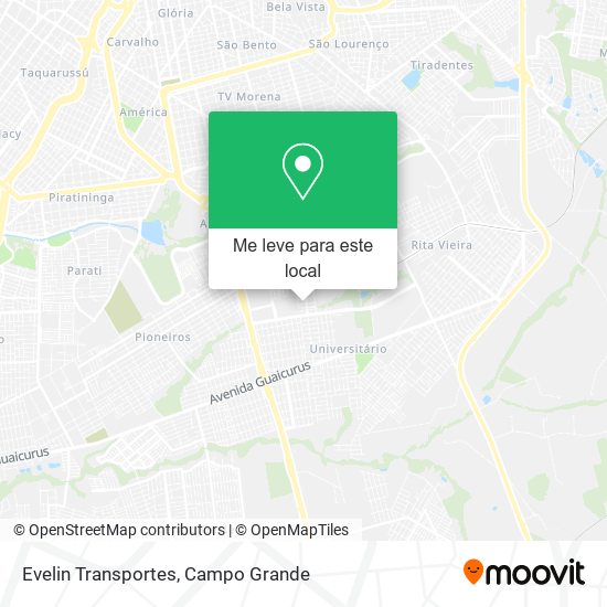 Evelin Transportes mapa