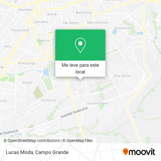 Lucas Moda mapa