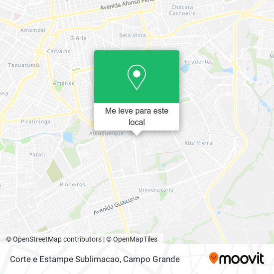 Corte e Estampe Sublimacao mapa