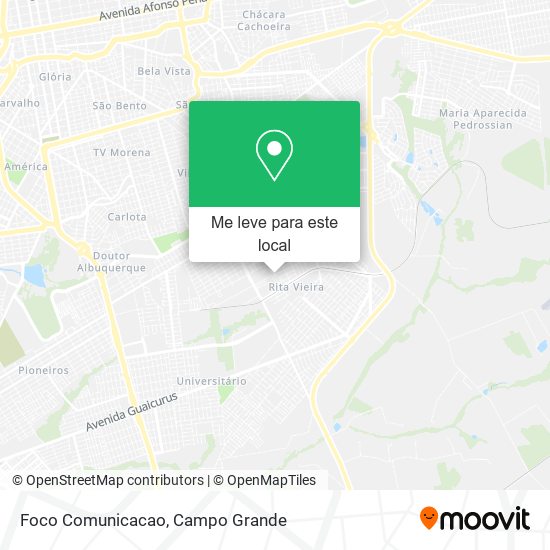 Foco Comunicacao mapa