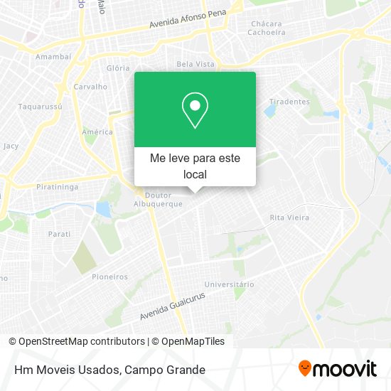 Hm Moveis Usados mapa