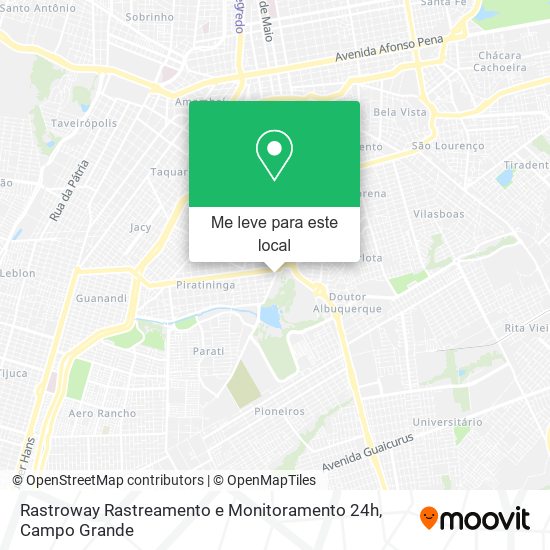 Rastroway Rastreamento e Monitoramento 24h mapa