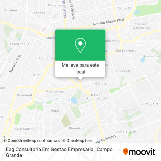 Eag Consultoria Em Gestao Empresarial mapa