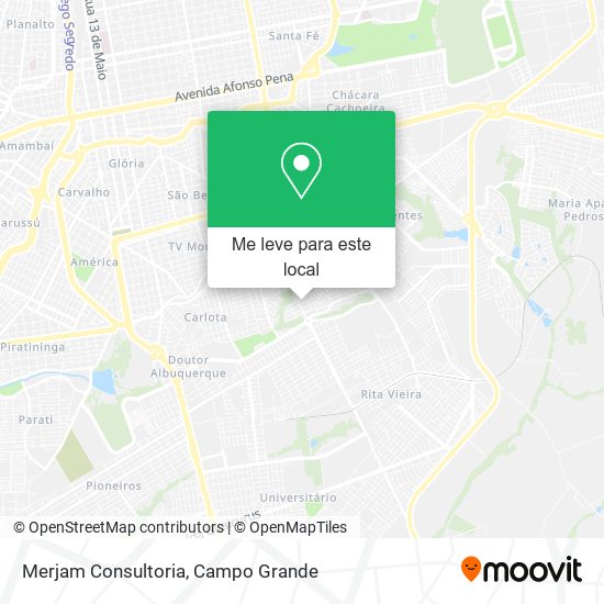 Merjam Consultoria mapa