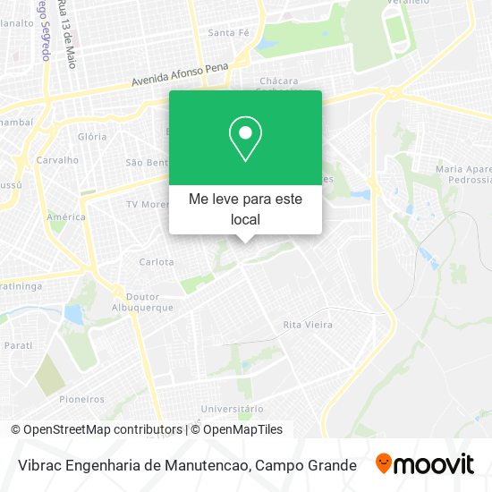 Vibrac Engenharia de Manutencao mapa