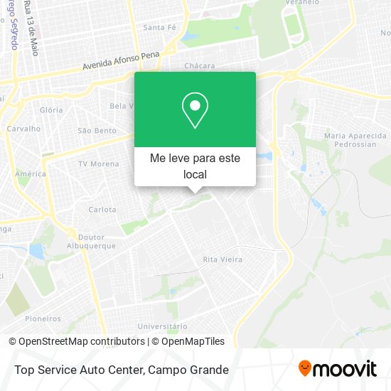 Top Service Auto Center mapa