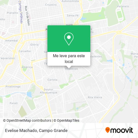 Evelise Machado mapa