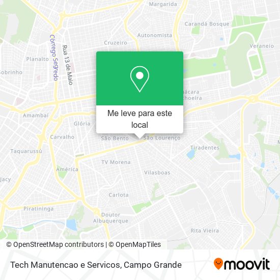 Tech Manutencao e Servicos mapa