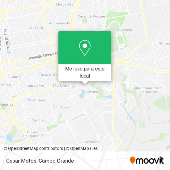 Cesar Motos mapa