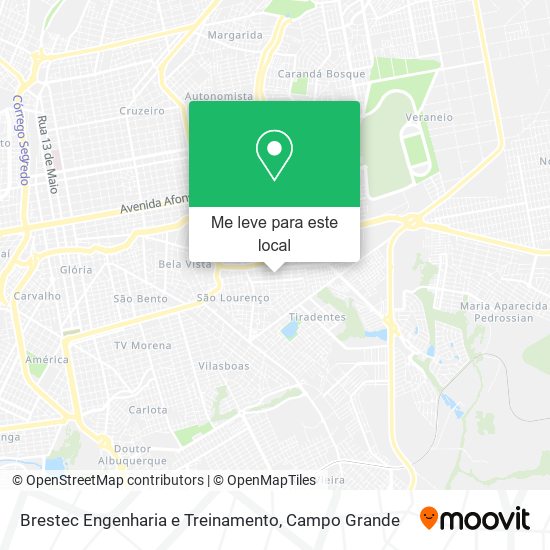 Brestec Engenharia e Treinamento mapa