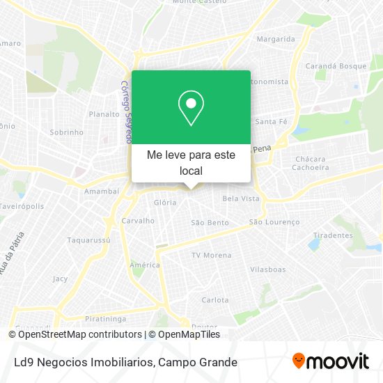 Ld9 Negocios Imobiliarios mapa