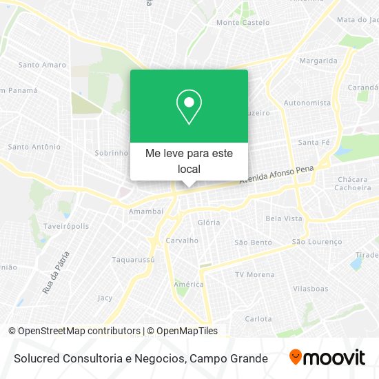 Solucred Consultoria e Negocios mapa