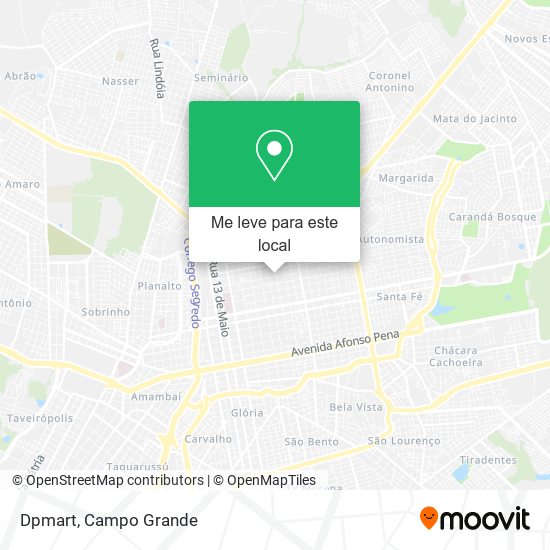 Dpmart mapa