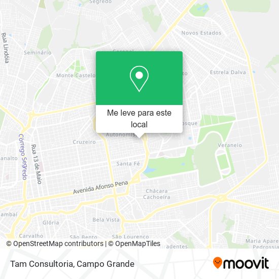 Tam Consultoria mapa