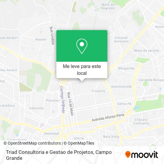 Triad Consultoria e Gestao de Projetos mapa