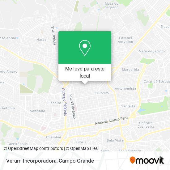 Verum Incorporadora mapa