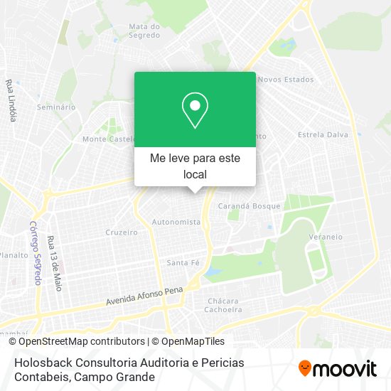 Holosback Consultoria Auditoria e Pericias Contabeis mapa