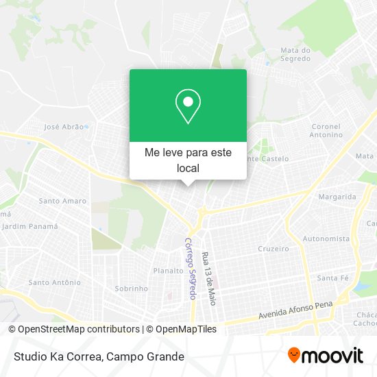 Studio Ka Correa mapa