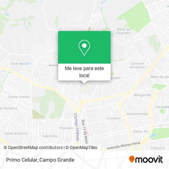 Primo Celular mapa