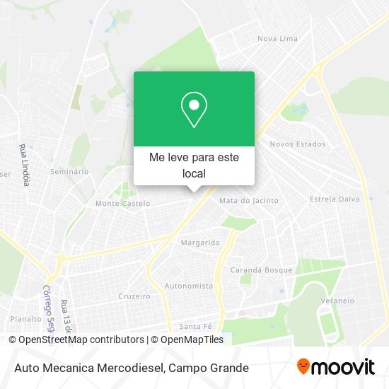 Auto Mecanica Mercodiesel mapa